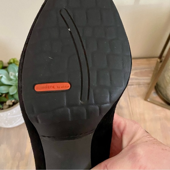 Rockport Black Suede Adidas Adriprene Heels - Picture 9 of 11